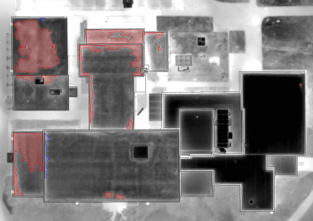 Commercial Roof Zone Mapping
